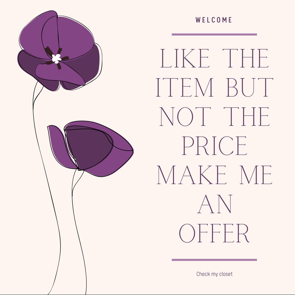 🧚‍♀️Like the item but not the price make an offer